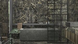 golden black ape ceramica 