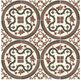 Mainzu Ceramica, Victorian, MAINZU CERAMICA VICTORIAN DECO ESQUINA 20X20 