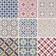 Equipe Ceramicas, Country, EQUIPE COUNTRY PATCHWORK DEKOR 13.2X13.2 (20946) 