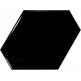 Equipe Ceramicas, Scale, EQUIPE BENZENE BLACK PŁYTKA ŚCIENNA 10.8X12.4 (23833) 
