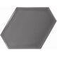 Equipe Ceramicas, Scale, EQUIPE BENZENE DARK GREY PŁYTKA ŚCIENNA 10.8X12.4 (23829) 
