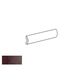 Equipe Ceramicas, Artisan, EQUIPE ARTISAN BURGUNDY PENCIL BULLNOSE 3X20 (24497) 