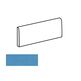 Equipe Ceramicas, Village, EQUIPE VILLAGE AZURE BLUE BULLNOSE 6.5X20 (25692) 