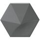 Equipe Ceramicas, Magical 3, EQUIPE OBERLAND DARK GREY PŁYTKA ŚCIENNA 12.4X10.7 (24432) 