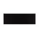 Fabresa, Unicolor, FABRESA PLAQUETA NEGRO MATE PŁYTKA ŚCIENNA 10X30 