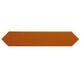 Equipe Ceramicas, Arrow, EQUIPE ARROW RUSSET PŁYTKA ŚCIENNA 5X25 (25830) 