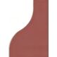 Equipe Ceramicas, Curve, EQUIPE CURVE RUBY SHADE PŁYTKA ŚCIENNA 8.3X12 (28854) 