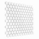 Dunin, House Loves, DUNIN MINI HEXAGON WHITE MATT MOZAIKA 26X30 