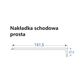 Moduleo, Akcesoria, MODULEO NAKŁADKA SCHODOWA PROSTA 129.6X16.15X2.75 