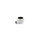 Besco, Goya, BESCO GOYA MATT BLACK & WHITE 140 WANNA WOLNOSTOJĄCA + KLIK-KLAK CZARNY 142X62 (WMMC-140GKB) 