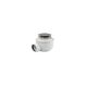 Besco, Goya, BESCO GOYA MATT BLACK & WHITE 160 WANNA WOLNOSTOJĄCA + KLIK-KLAK CHROM 160X70 (WMMC-160GKC) 