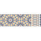 aparici alhambra blue rauda płytka ścienna 29.75x99.5 