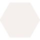aparici chaplin white hexagon gres 25x29 