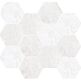 aparici harlem white hexagonal mozaika 28x30 