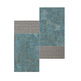 aparici grunge blue 3d silver mozaika 28.5x28.5 