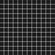 aparici neutral negro 2.5x2.5 mozaika 29.75x29.75 