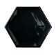 bestile bondi black hexagon shine płytka ścienna 11x12.5 