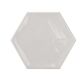 bestile bondi grey hexagon shine płytka ścienna 11x12.5 