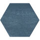 carmen ceramic art off dark blue hexa gres matt 10x11 