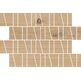 cersanit sandwood beige trapeze matt mosaic 20x29.9 