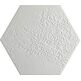 codicer milano white hexagonal gres 22x25 