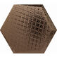 decus hexagono cuna bronce dekor 15x17 