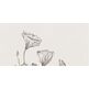 domino velo bianco flowers obraz gresowy element 4 59.8x119.8x0.8 