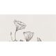 domino velo bianco flowers obraz gresowy element 4 59.8x119.8x1.1 