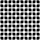 dune black&white yin gres 20x20 (187776) 