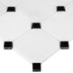 dunin black&white pure b&w octagon 100 mozaika kamienna 30.5x30.5 