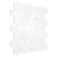 dunin carrara white hexagon 48 mozaika kamienna 29.8x30.2 