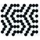 dunin mini hexagon b&w coral mozaika premium mat 26x30 