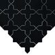 dunin star&cross black matt mozaika 30.2x30.2 