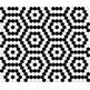 dunin mini hexagon b&w nano mozaika 26x30 
