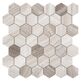 dunin woodstone grey hexagon 48 mozaika kamienna 29.8x30.2 