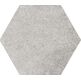 equipe ceramicas hexatile cement grey gres 17.5x20 (22093) 