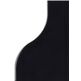 equipe ceramicas curve black płytka ścienna 8.3x12 (28849) 