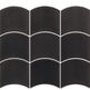 equipe ceramicas wave black płytka ścienna 12x12 (28842) 