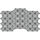 equipe ceramicas (wyprzedaż) kite century grey gres dekor 10x30 (22993) 