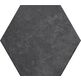 equipe ceramicas heritage carbon hexagono gres 17.5x20 (24954) 