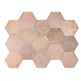 equipe ceramicas heritage rose hexagono gres 17.5x20 (24957) 