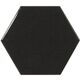 equipe ceramicas hexagon black płytka ścienna 12.4x10.7 (21915) 