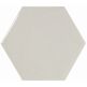 equipe ceramicas hexagon light grey płytka ścienna 12.4x10.7 (21912) 