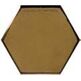 equipe ceramicas hexagon metallic płytka ścienna 12.4x10.7 (23837) 