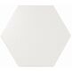 equipe ceramicas hexagon white mate płytka ścienna 12.4x10.7 (21767) 