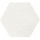 equipe ceramicas hexatile cement white gres 17.5x20 (22092) 