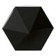 equipe ceramicas oberland black płytka ścienna 12.4x10.7 (24429) 