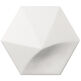 equipe ceramicas oberland white matt płytka ścienna 12.4x10.7 (24440) 