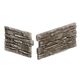 incana link stone graphite narożnik dekoracyjny 15+21.2x26.5+9.6 