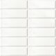 mainzu ceramica bissel blanco brillo płytka ścienna 10x30 